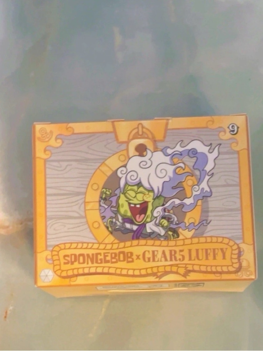 2026 McDonald's Happy Meal SpongeBob x One Piece Toy#09-Spongebob & Gear 5 Luffy